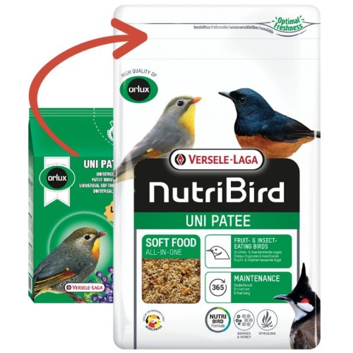 Orlux Uni Patee Alimento para Aves 1 Kg