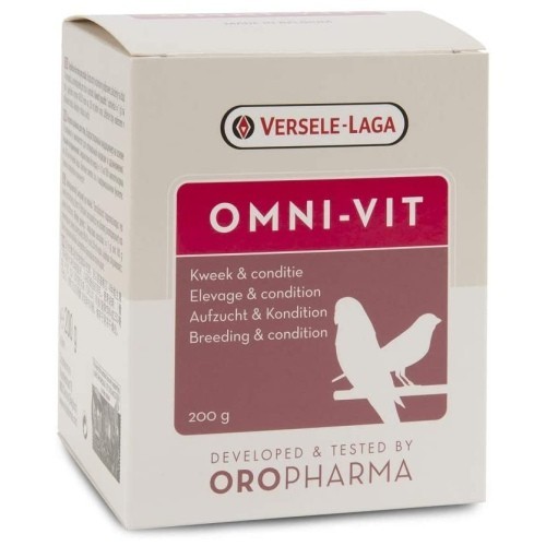 Oropharma Omni-vit 200g Polvo Multivitamínico para Aves