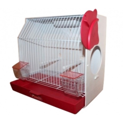 Plastic Exhibition Cage for Canaries with Side Door