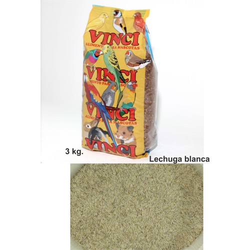 Prodac White Lettuce Seeds 3kg for Birds