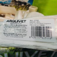 Hueso Relleno de Carne para Perros
