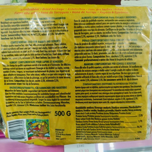Heno Menta Y Rosa Mosqueta 500gr.