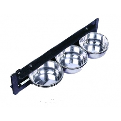 Sun Parrots Rotating Feeder 3 Bowls 15.24cm