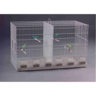 Jaula B-3 con Comederos para Aves