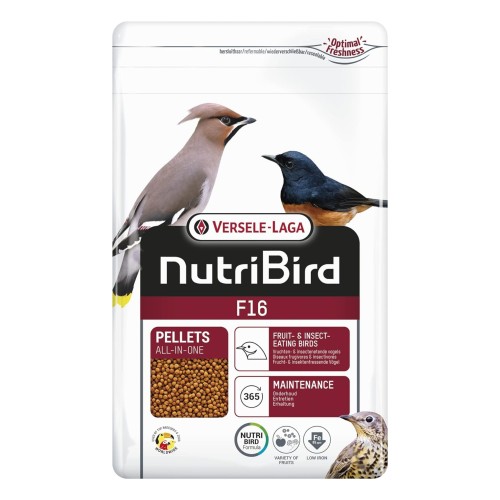 Nutribird F-16 Alimento de Mantenimiento Calidad