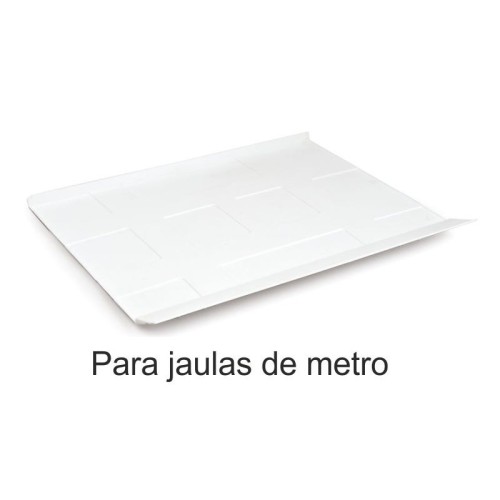 Pie bandeja Guia Papel Cria Metro