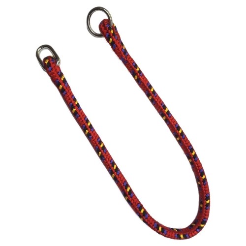 Collar Nylon Redondo (10x500mm). Rojo