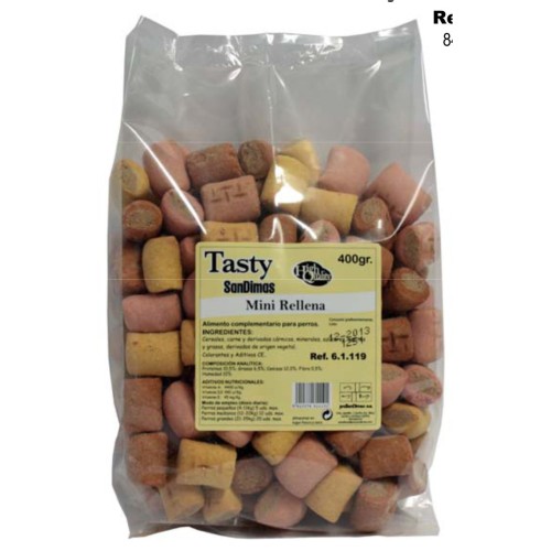 Galletas Mini Rellenas Tasty 400g para Perros