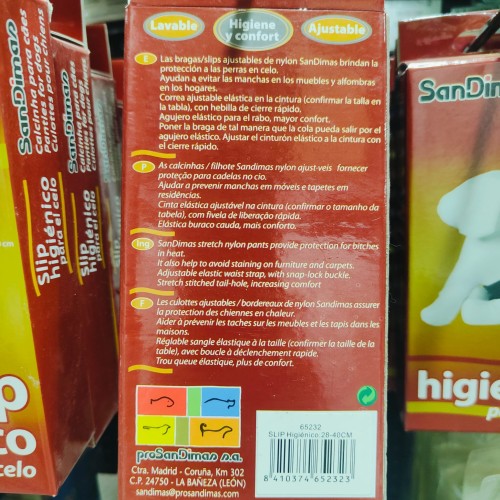 Slip Higienico Ajustable para Mascotas