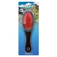 Medium Double Wooden Brush for Dogs - Grooming Essential