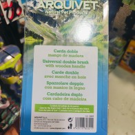 Double Brush with Wooden Handle Arquivet