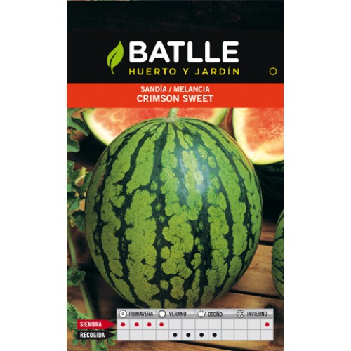 Crimson Sweet Watermelon Seed Packet High Yield