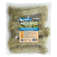 Hueso Prensado de Piel 21 Cm Bolsa de 10 Uds. para Perros