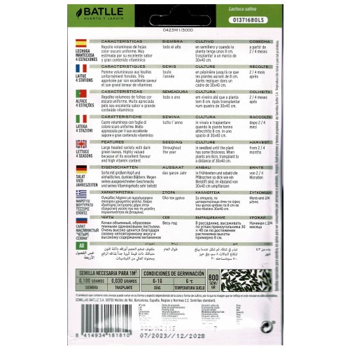 Four Seasons Lettuce Seed Pack