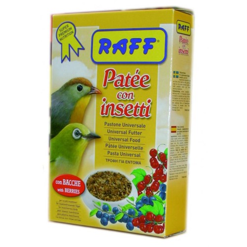 Raff Patee with Insects 400 Gr