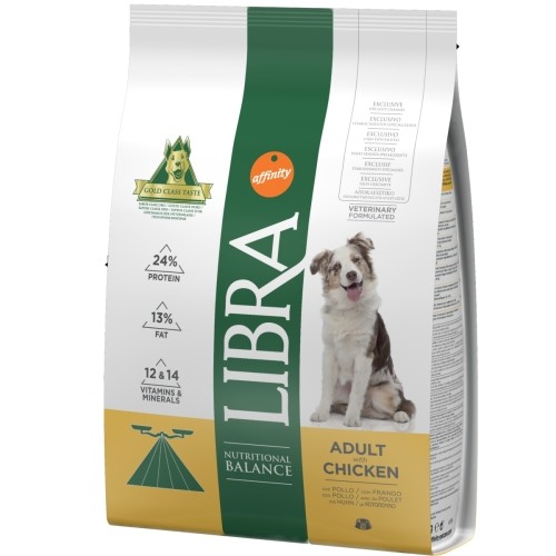 Libra Dog Adult Pollo Alimento Completo 3 Kg