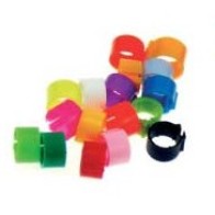 Anilla Plastico Gallinas 16mm.100uds.
