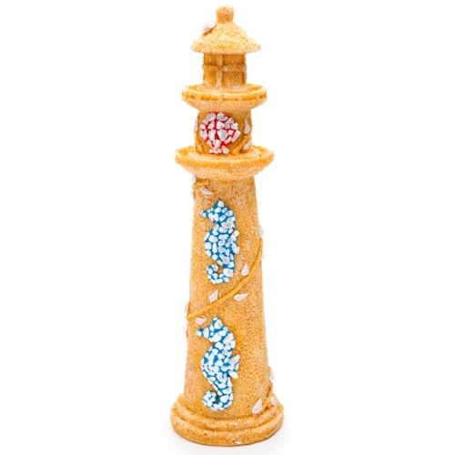 Seahorse Lighthouse Decorative Piece for Aquariums