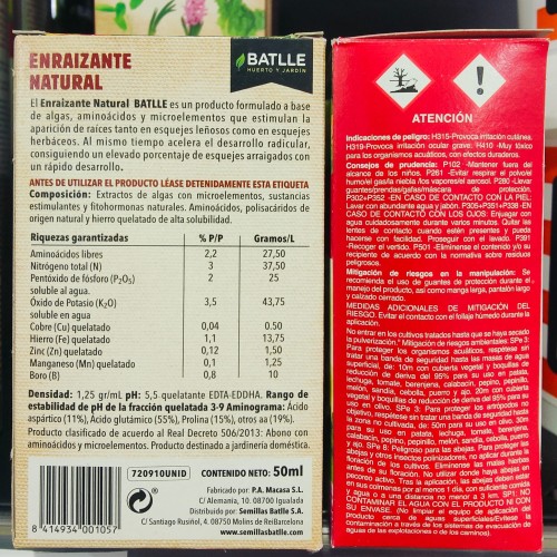 Root Hormones Box 50 ml