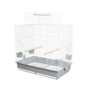 Medium White Parrot Cage 851