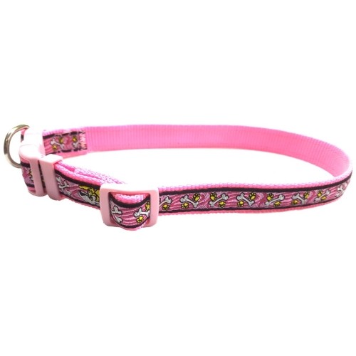 Collar Bully 20x350-500mm Naranja Durable Estiloso