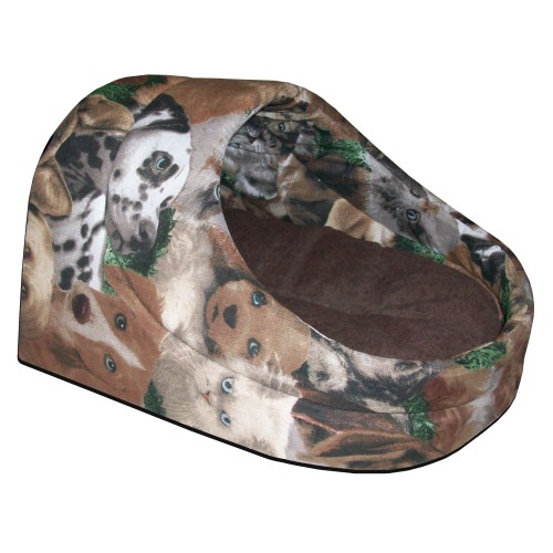 Cama Acogedora para Perros y Gatos 47x39x29 Cms