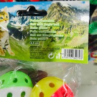 Rattle Ball 4.5cm 4 Units Bag