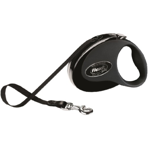 Correa Flexi Collection Cinta 5 Mts. Negro