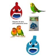Wool Sack for Small Parrots - Safe and Cozy