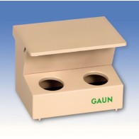 Plastic Hopper Feeder 2 Compartment Ground