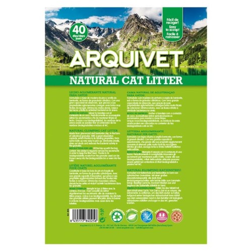 Arena Natural para Gatos 5 L