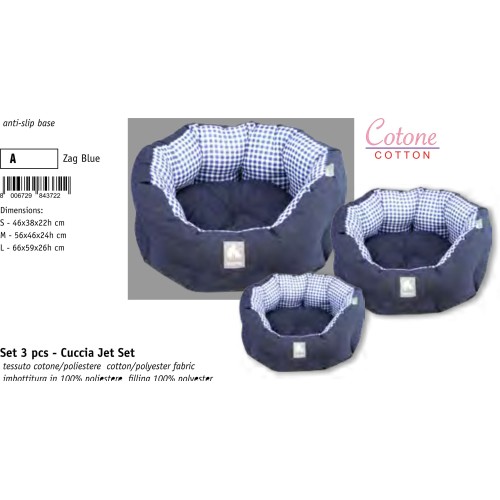Jet Set Avangarde 3 Cradle Set Blue