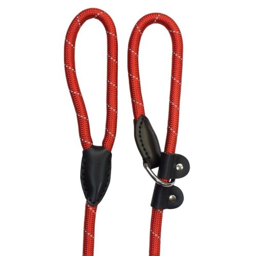 Reflective Red Bungee Dog Leash