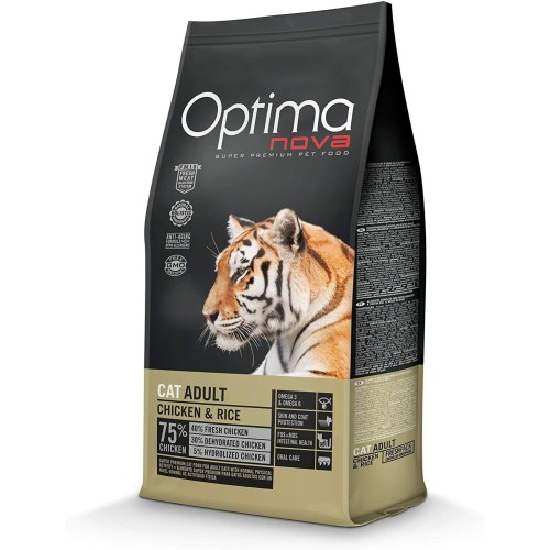 Optima Nova Cat Adult Chicken Rice 2kg
