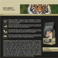 Optima Nova Cat Adult Pollo Arroz 2 Kg.