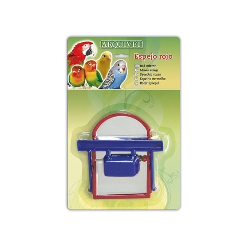 10.5x10x3 cm Red Mirror for Pets