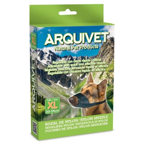 Bozal Nylon Talla L Cocker | Entrenamiento Seguro para Perros