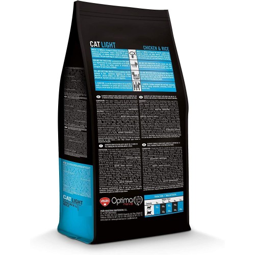 Optima Nova Cat Light 8 Kg para Control de Peso
