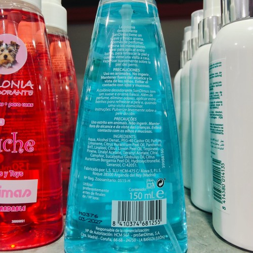 Colonia Fresca para Mascotas SanDimas