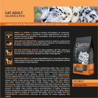 Optima Nova Gato Adulto Salmón y Arroz 8 Kg