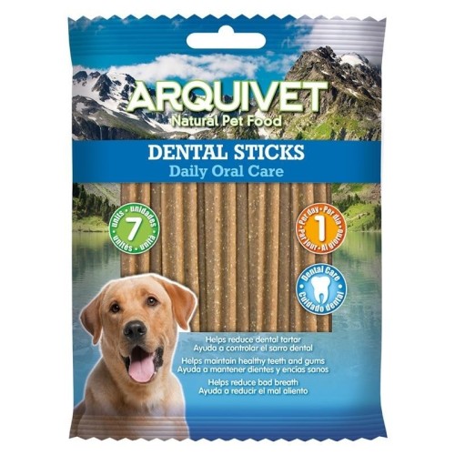 Dental Sticks Pack of 7 Uds/170gr. Arquivet
