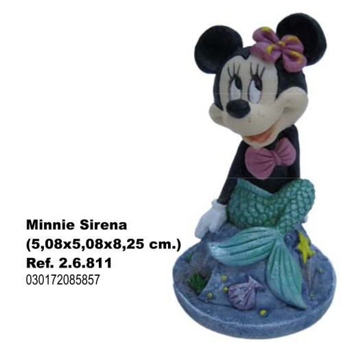 Minnie Sirena 5,08x5,08x8,25 cm