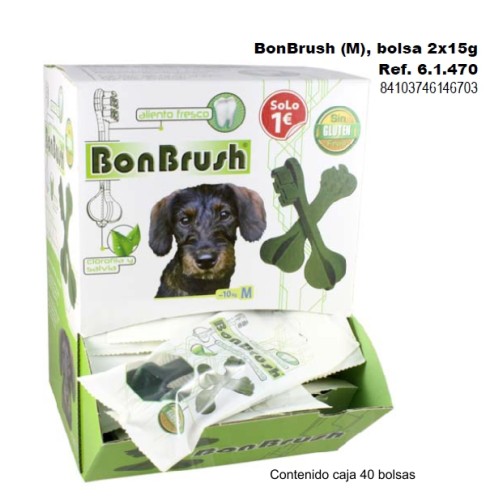 Bonbrush (m) Bolsa 2x15gr. x 40 Bolsas Premios Saludables