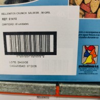 Rellenito Crunch Cat Salmon Snack 50g C/40 Bags