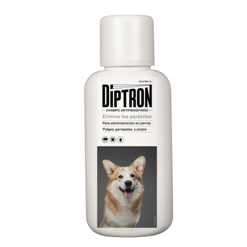 Diptrón Champú Antiparasitario Tratamiento Eficaz