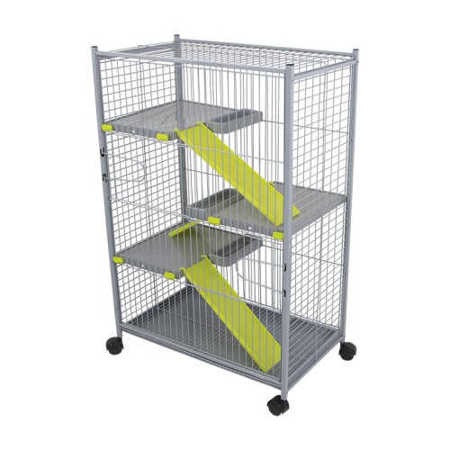 Large Rodent Cage 492 Grey