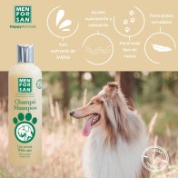 Menforsan Champú Natural Con Avena 300 Ml. para Perros