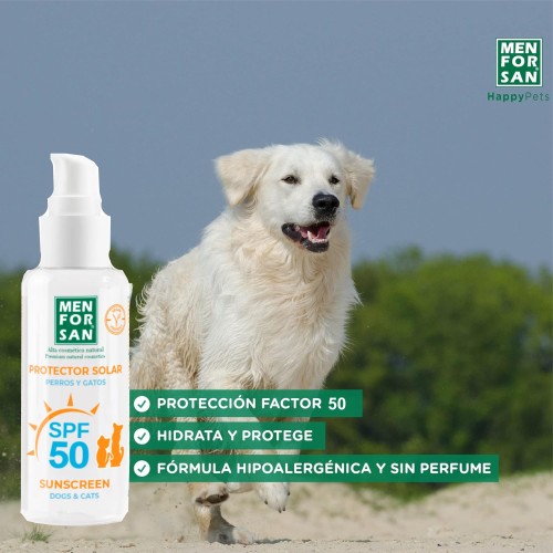 Menforsan Protector Solar Factor 50 60 Ml. | Protección Solar Segura para Mascotas