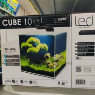 Acuario Cube Aqua 10 Lts Con Filtro Cf20