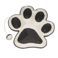 Coral Paw Scratch Post with Mouse Playful Cat Accessory